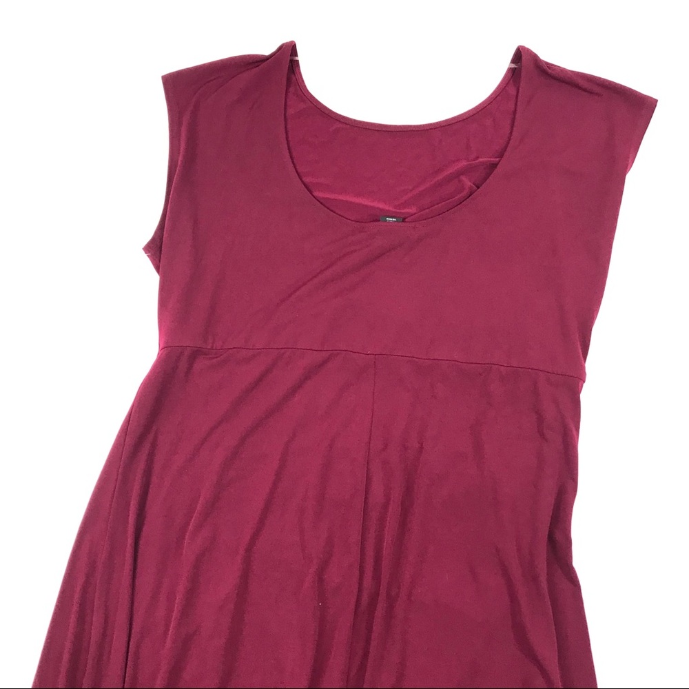New Lane Bryant Ruffle Maxi Dress Scoop Back - Picture 7 of 9